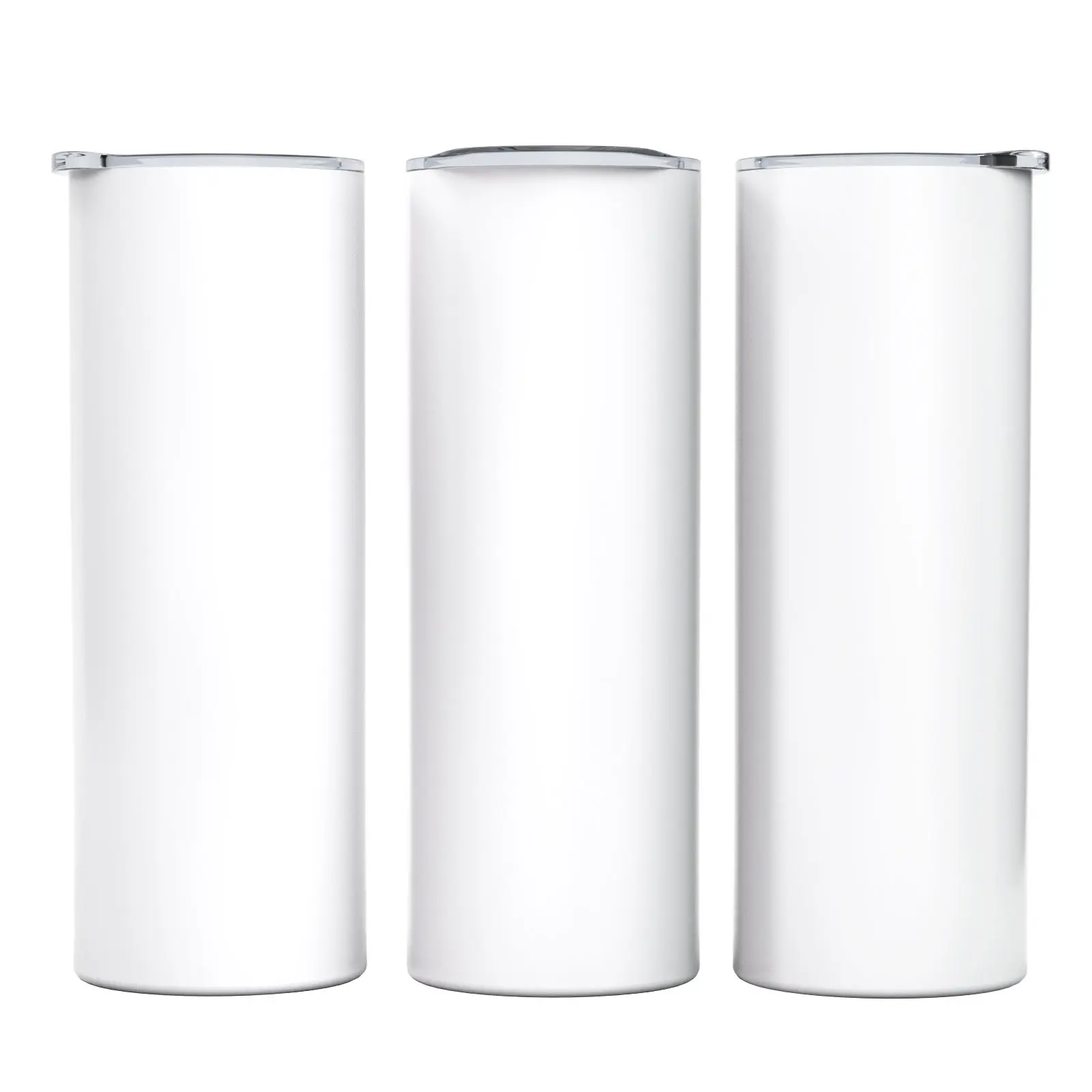 20OZ stainless steel skinny straight tumbler with double wall vacuum insulation