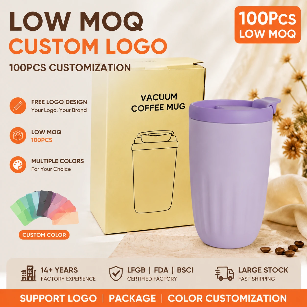 Custom Insulated Coffee Mug Custom Insulated Coffee Mug