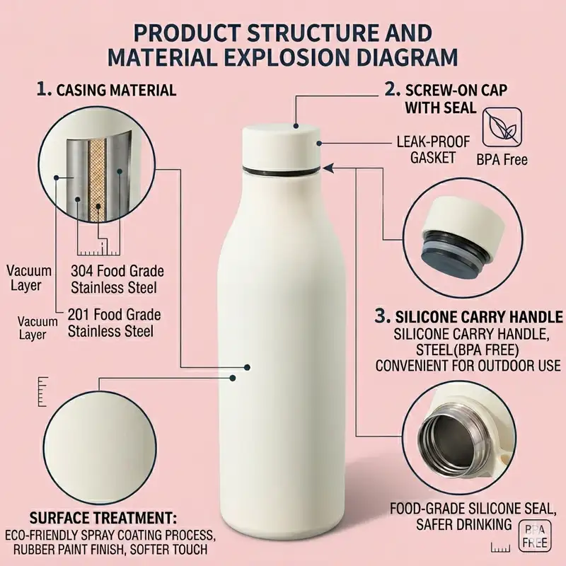 Stainless Steel Water Bottle Stainless Steel Water Bottle
