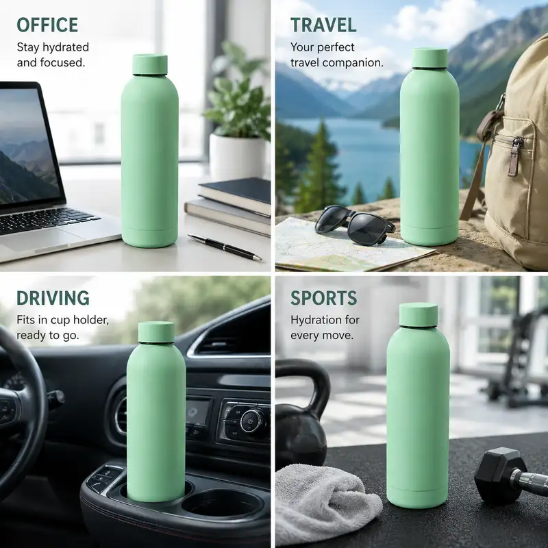 Vacuum Insulated Narrow Mouth Water Bottles_1 Vacuum Insulated Narrow Mouth Water Bottles