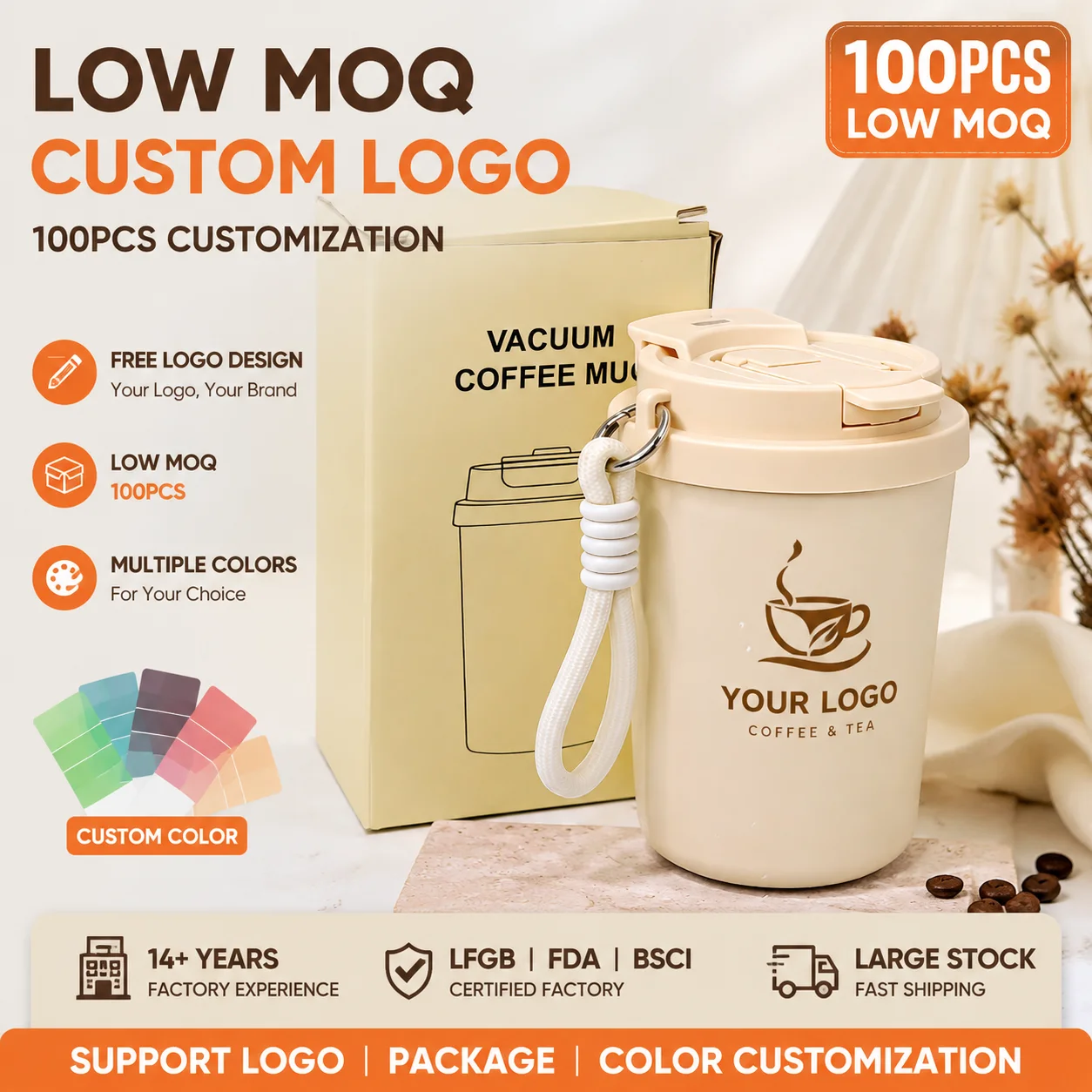easy carry coffee mug