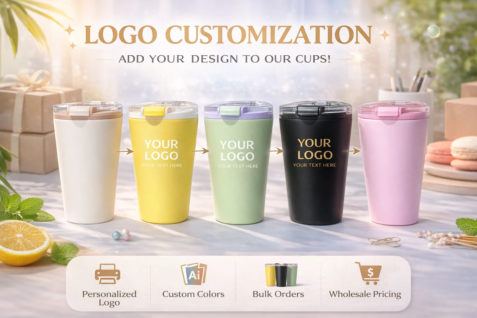 Custom Insulated Coffee Tumbler Custom Insulated Coffee Tumbler