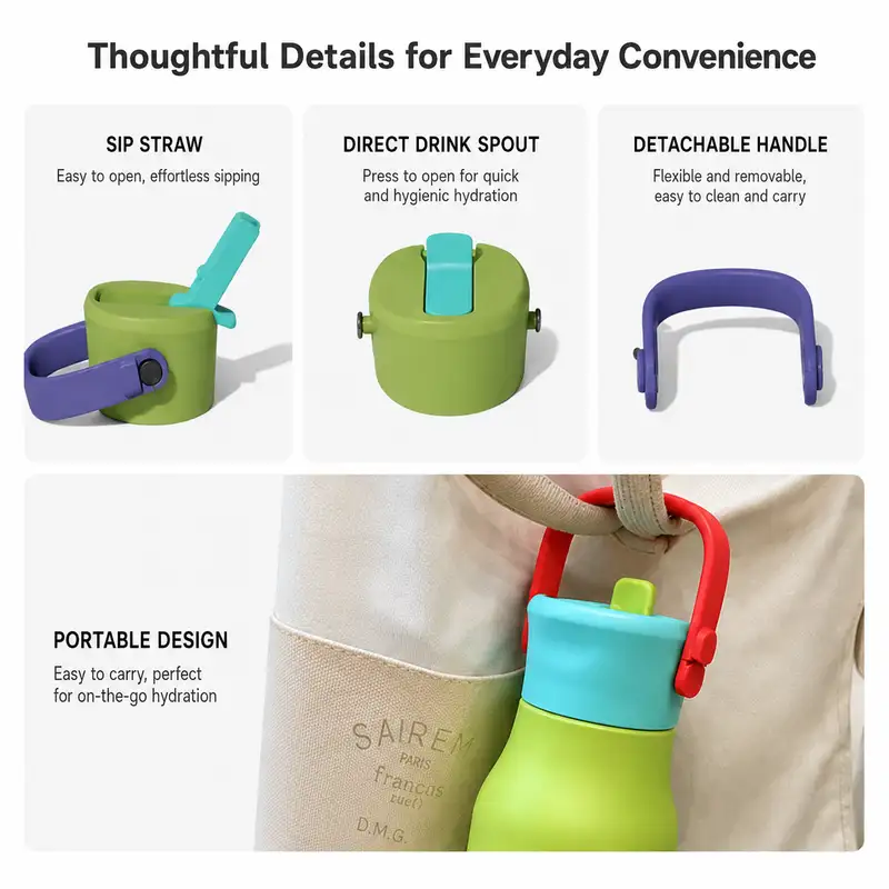 Straw Water Bottle Straw Water Bottle