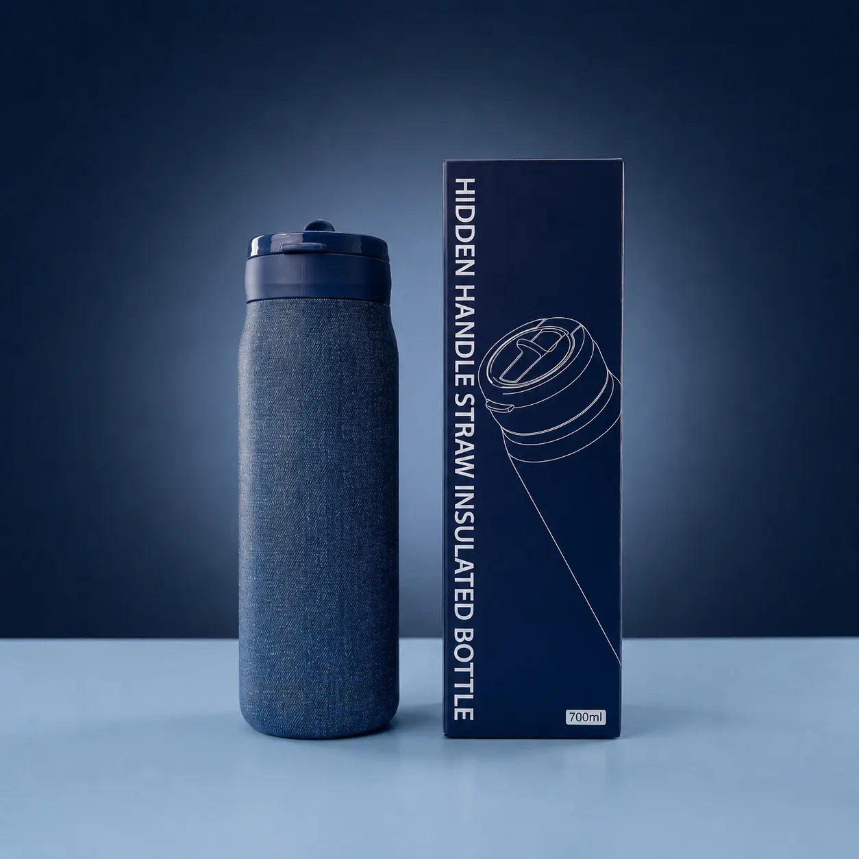 Denim Stainless Steel Bottle Denim Stainless Steel Bottle
